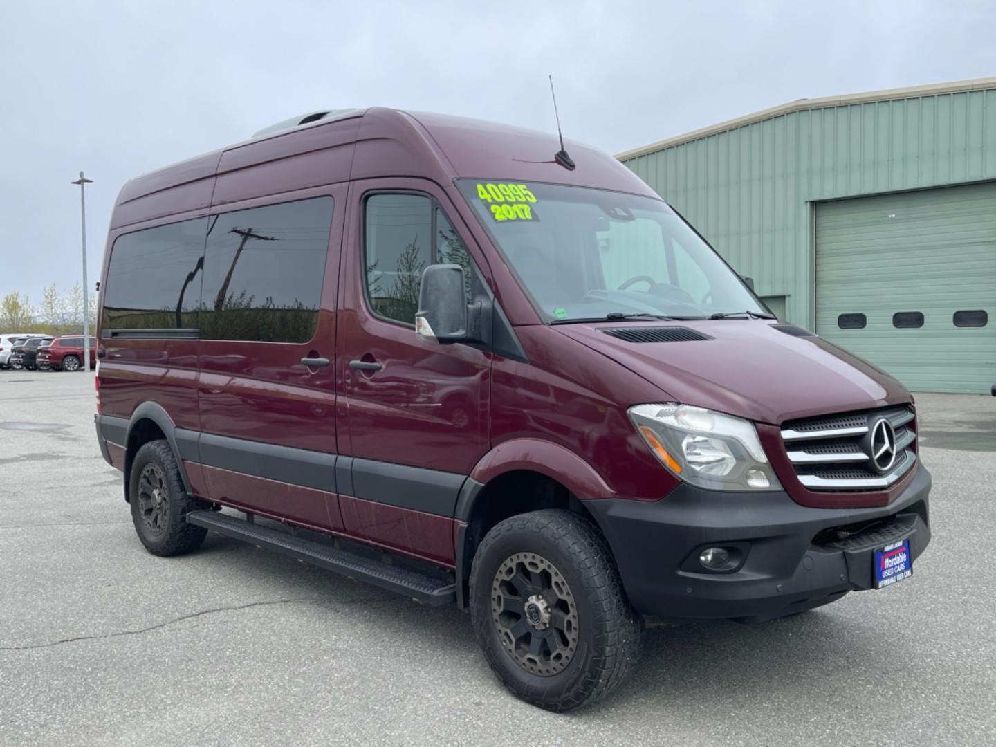 2017 BURG FREIGHTLINER SPRINTER 4x4 Mercedes Van (WCDFE7CD1HP) , Automatic transmission, located at 1960 Industrial Drive, Wasilla, 99654, (907) 274-2277, 61.573475, -149.400146 - Photo#4